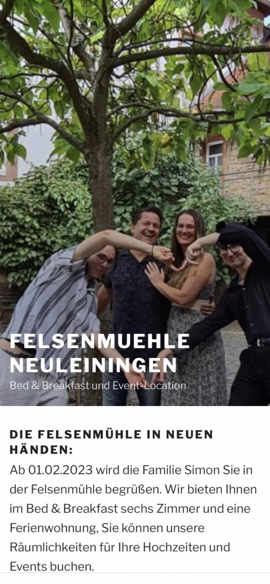 Felsenmuehle Neuleiningen住宿加早餐旅馆 外观 照片