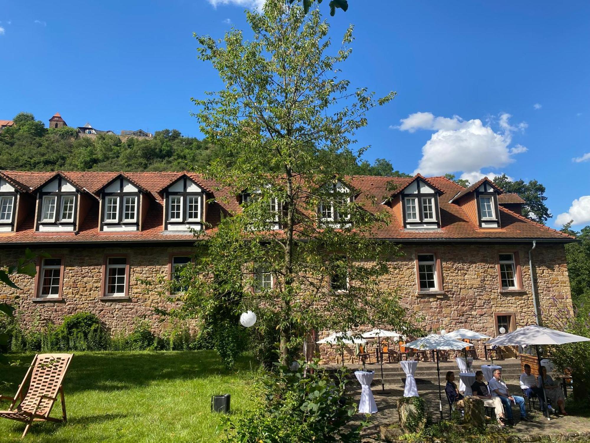 Felsenmuehle Neuleiningen住宿加早餐旅馆 外观 照片
